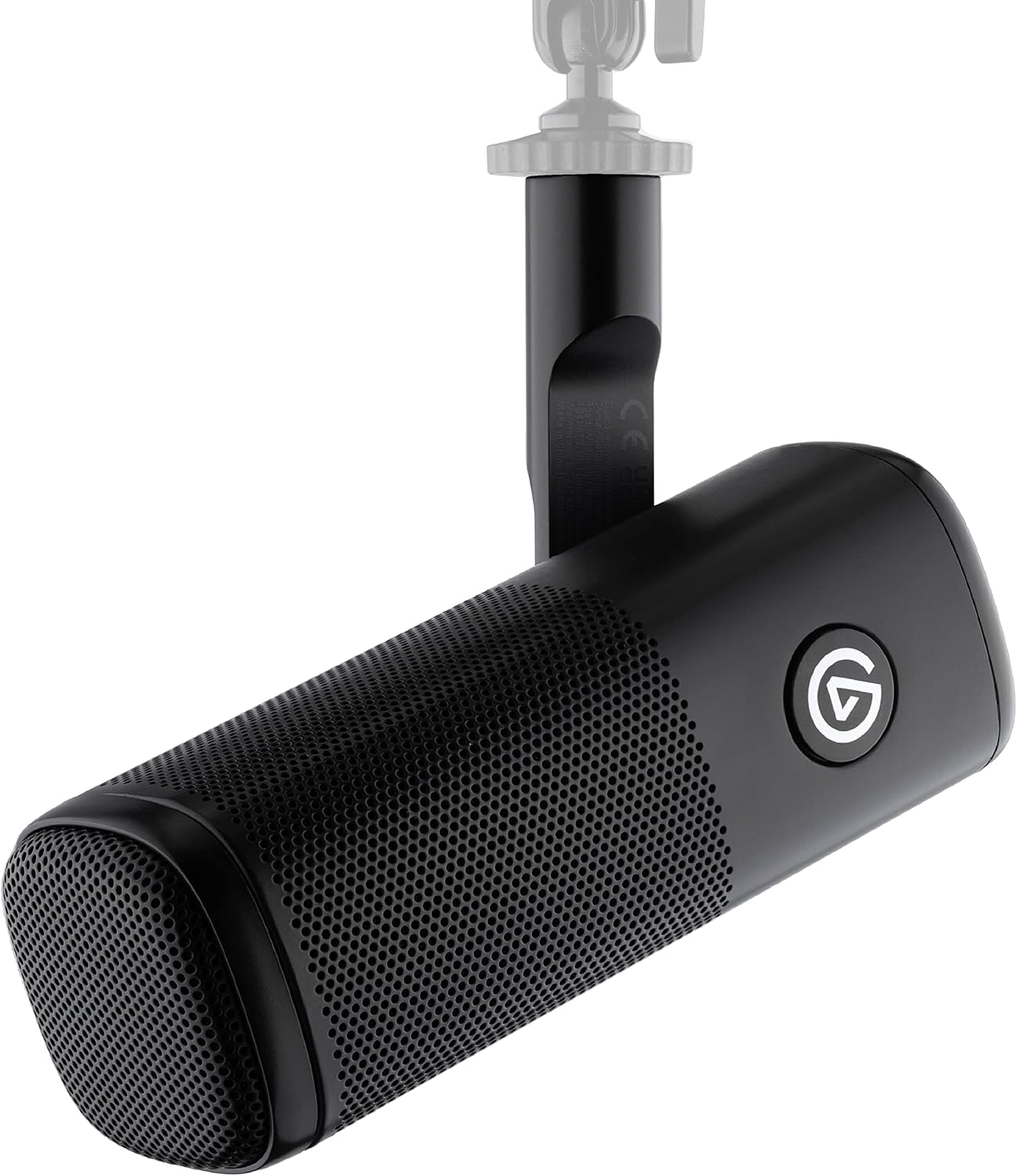 Elgato Wave DX Dynamic XLR Microphone, Cardioid Scheme, Noise Reducing, Voice Optimized for Podcast, Streaming, Broadcasting, No Amplifiers Required for All Interfaces, Mac, PC