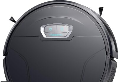 HONITURE Robot Vacuum Cleaner G20 Pro, Robot Vacuum Cleaner 3 in 1, Robot Vacuum Cleaner with 4500 Pa Suction, 180 Minutes Runtime, with Application Control, Ideal for