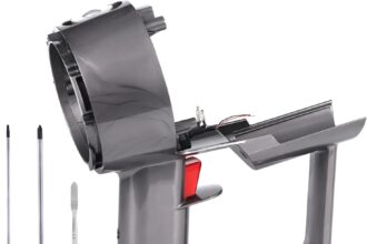 V10 SV12 Main Body Handle Compatible with Dyson V10 SV12 Absolute Animal Vacuum Cleaner Part, Main Body with Trigger V10 SV12, No.969875-02, with Better Screwdriver Kit