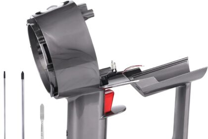 V10 SV12 Main Body Handle Compatible with Dyson V10 SV12 Absolute Animal Vacuum Cleaner Part, Main Body with Trigger V10 SV12, No.969875-02, with Better Screwdriver Kit