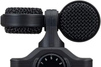 Zoom - AM7 Stereo Microphone for Android, Mid-Side Stereo, Rotating Capsule for Camera Alignment, Audio Recording for Music, Video, Interviews and More