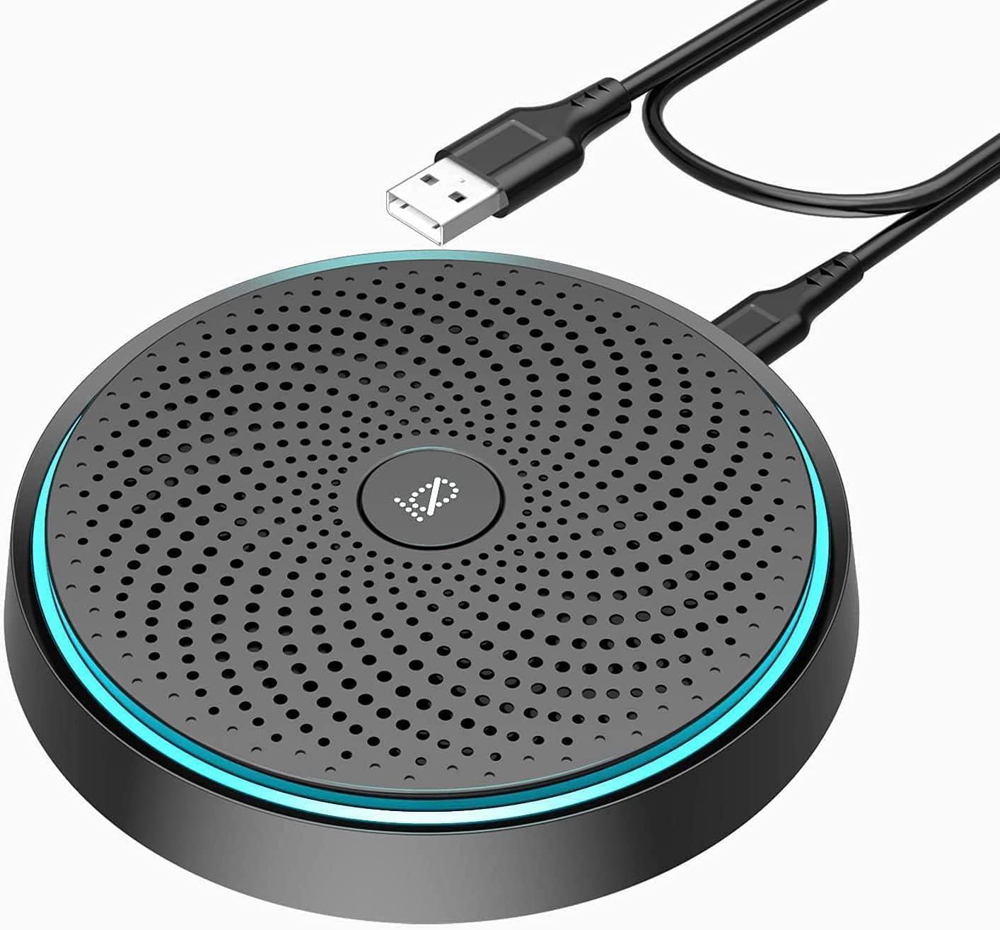 MONODEAL USB Conference Microphone, Microphone for PC Video Conference, Recording, Skype, Online Class, Games, Zoom, Plug & Play Compatible with Mac Windows PC