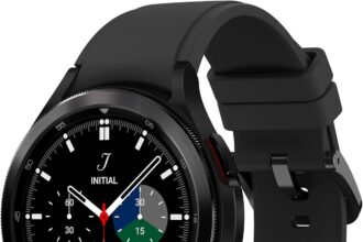 Samsung Galaxy Watch4 Classic 46 mm SmartWatch Stainless Steel, Rotating Bezel, Wellness Monitor, Fitness Tracker, 2021, Black [Italian Version]