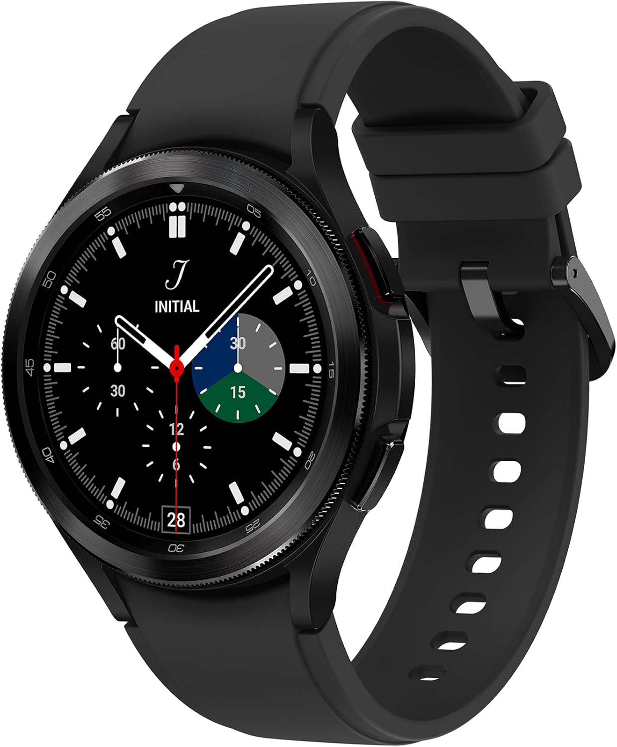 Samsung Galaxy Watch4 Classic 46 mm SmartWatch Stainless Steel, Rotating Bezel, Wellness Monitor, Fitness Tracker, 2021, Black [Italian Version]