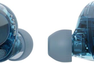 Sony WF-C710N Truly Wireless Earphones with Noise Cancelling, Call Quality, Multipoint Connection, IPX4, Up to 40 Hours Playtime, Compatible with iOS and Android, Glass Blue (New Model)