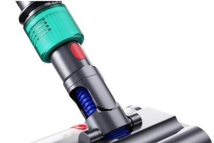 Head Compatible with Dyson V7 V8 V10 V11 V15 Vacuum Cleaner, Electric Floor Cleaner with Tank for Clean and Dirty Water for Carpets