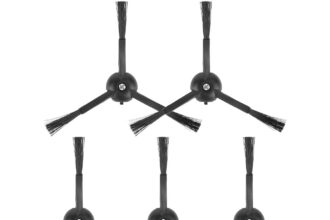 5 Pezzi S8 MaxV Ultra Spazzole Laterali per Roborock Q5 Max+, Q5 Pro, Q8 Max+, Q Revo, Qrevo Pro, Qrevo S, Qrevo Slim, Qrevo Master, S8 Pro Ultra, S7 MaxV Ultra, Q7 Max, Q7 Max+, Q5 Pro+, S7 e serie E