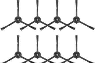 (8pcs) Side Brushes for Roborock S8 MaxV Ultra, S8 Max Ultra, QRevo, Qrevo Pro, Qrevo S, Qrevo Master, S8 Pro Ultra, S7 MaxV Ultra, Q7 Max, Q5 Pro+, S8, S7 Series, E Series S4 S5 S6