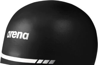 Arena 3D Soft USA Swimming Cap Unisex Adult Silicone Training Racing Swimming Cap