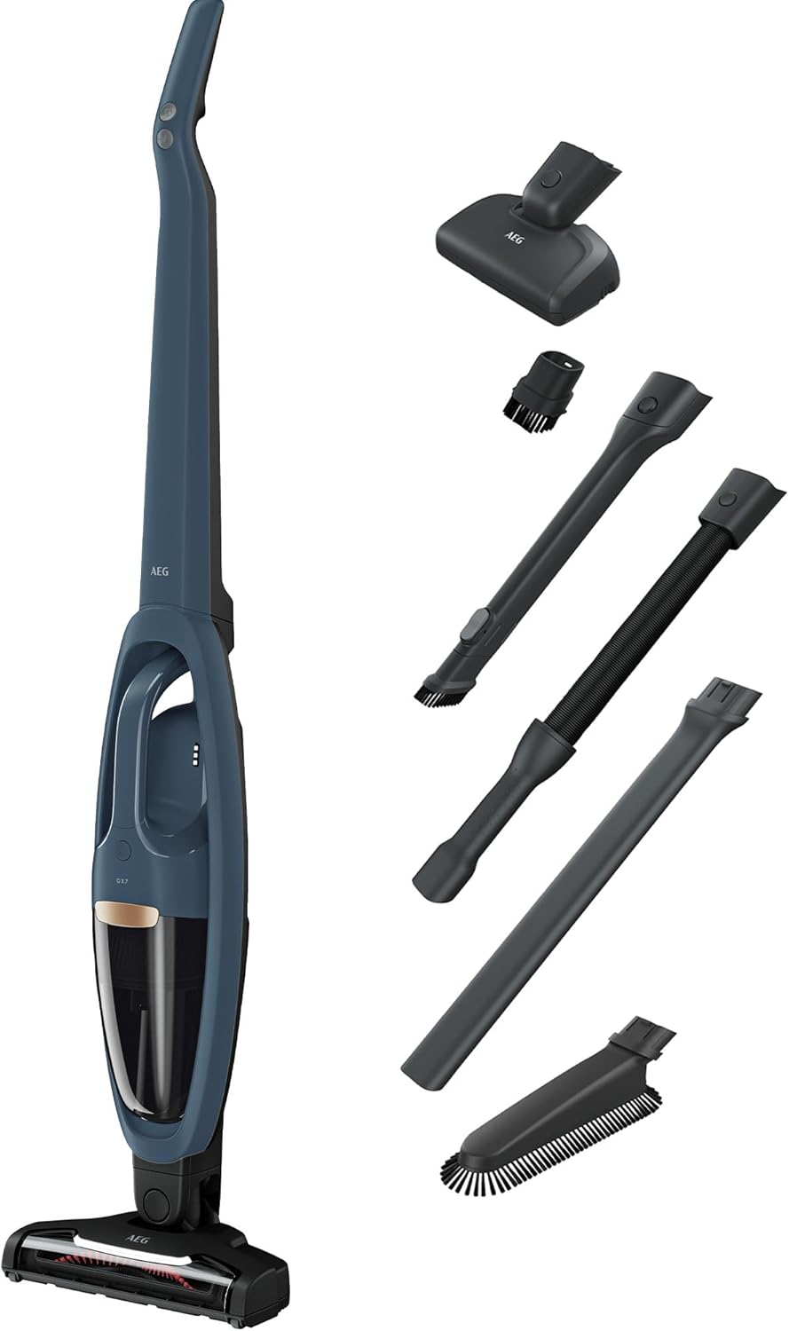 AEG Qx7-1-i360 900402251, Cordless Vacuum Cleaner, Dark Blue
