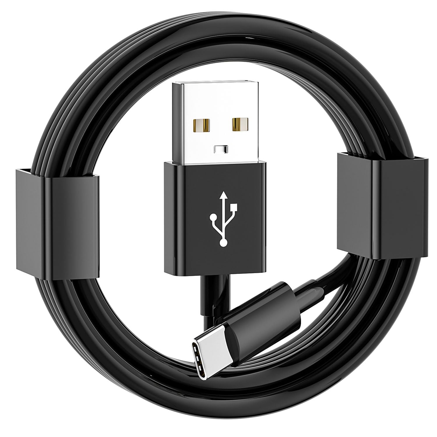 Carplay USB C to USB Car Charging Cable for iPhone 16, 16 Pro Max, 16 Plus, iPhone 15, 15 Pro Max, 15 Plus, AirPods (2nd Gen), AirPods 4, AirPods Max 2, IPad, Data Cable (Black, 1M)