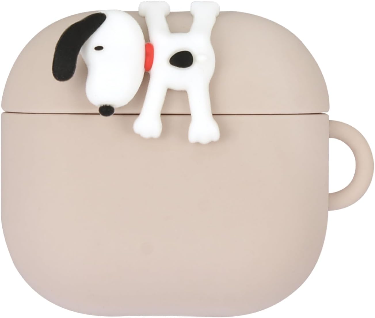 Gourmandies SNGG-116B Peanuts Snoopy AirPods 4 Custodia in silicone da appendere