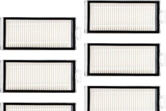YanBan 6 HEPA Filters Replacement Compatible with Xiaomi Roborock Q7 Max Q7 Max+ T8 Robot Vacuum Cleaner