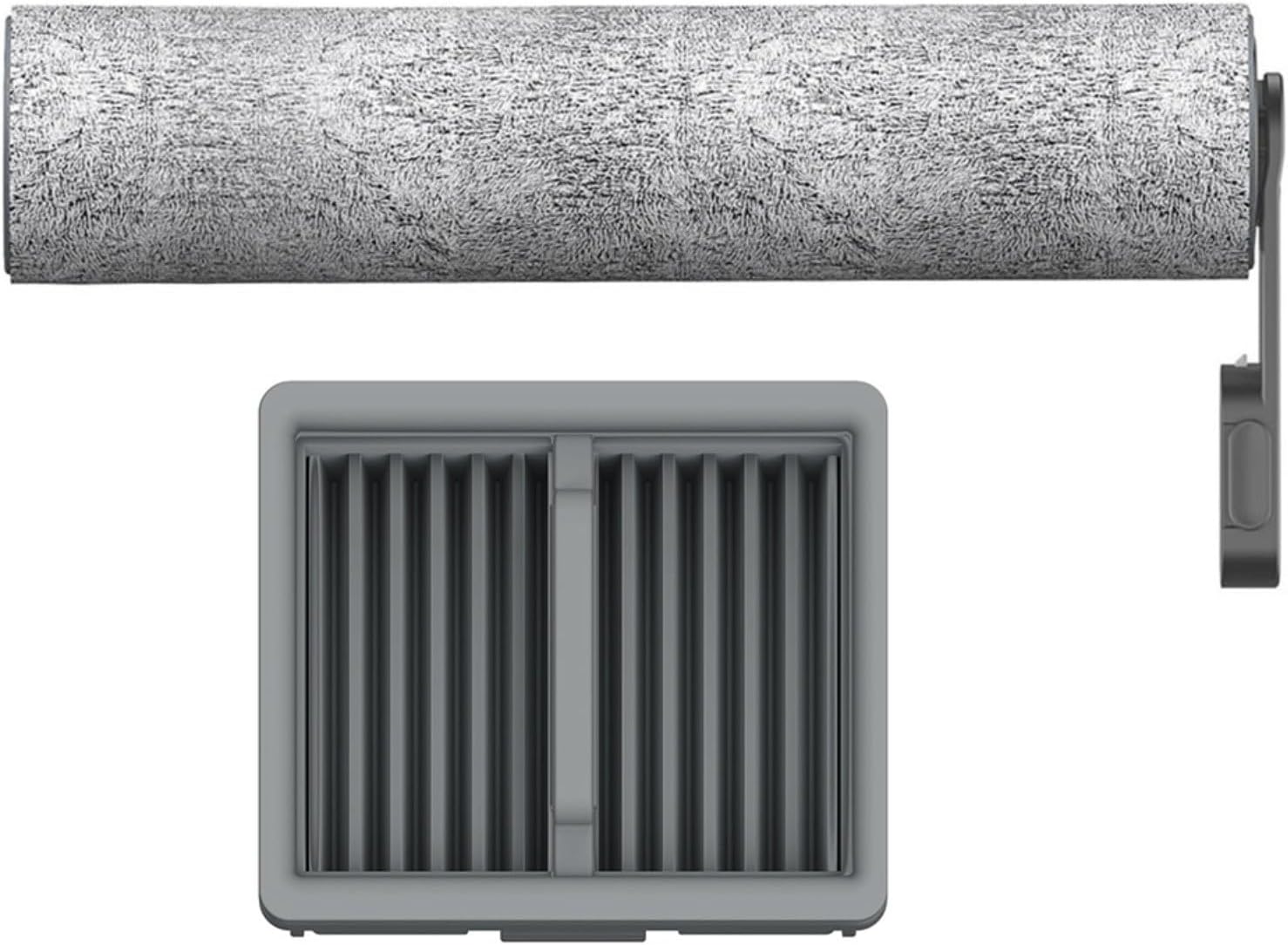 Tineco Vacuum Cleaner Replacement Filter for iFloor Y2 Wet and Dry with Roller Brush Set, Compatible Floor Cleaning Accessories