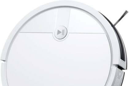 ILIFE V2 Knotless Suction Robot Vacuum Cleaner, 120 Minutes Runtime, Slim Robot Vacuum Cleaner with Automatic Recharge, Ideal for Pet Hair and Hard Floors