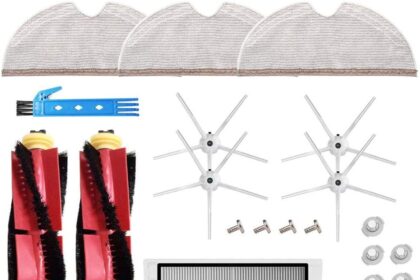 Replacement Accessories Kit for Xiaomi Roborock S5 MAX S6 Pure S6 MaxV E35 S5 S50 Black Side Brush HEPA Filter Cloths