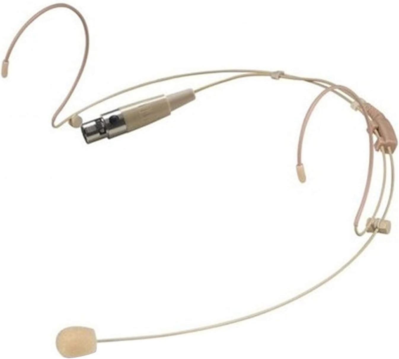 PROEL EIKON HCM23AK Miniature Condenser Microphone with Mini Cannon XLR 3F Female Connector Requires BODYPACK - Nude