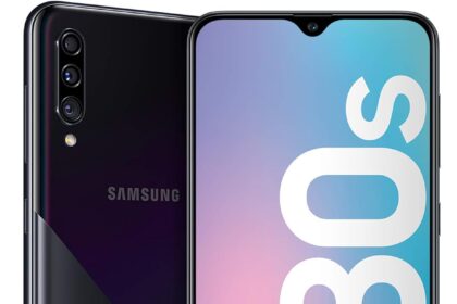 Samsung Galaxy A30s Smartphone, 6.4" Super AMOLED Display, 64 GB Expandable, RAM 4 GB, Battery 4000 mAh, 4G, Dual SIM, Android 9 Pie, Black
