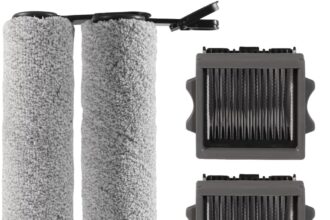 Accessory Set for Tineco Floor One Stretch S6/S7 Stretch Ultra Replacement Brushes for Cordless Vacuum Cleaners